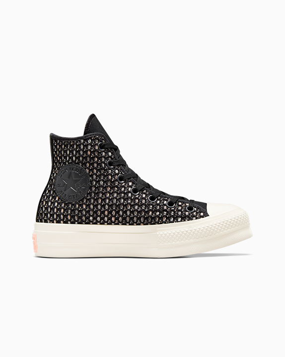 Chuck Taylor All Star Lift Platform Crochet High Top