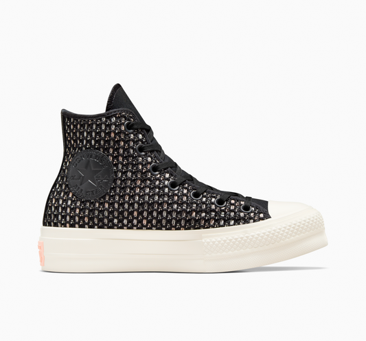 Chuck Taylor All Star Lift Platform Crochet High Top