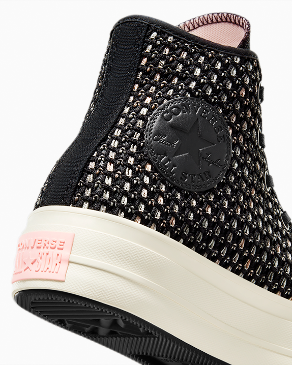 Chuck Taylor All Star Lift Platform Crochet High Top