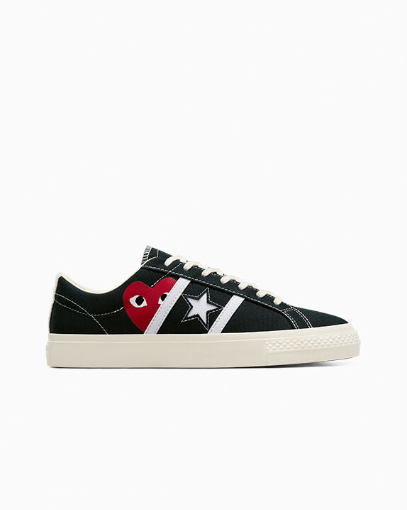 Converse x PLAY Comme des Garçons One Star Academy Pro Low Top