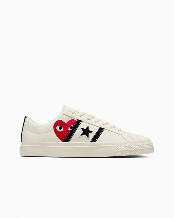 Converse x PLAY Comme des Garçons One Star Academy Pro Low Top