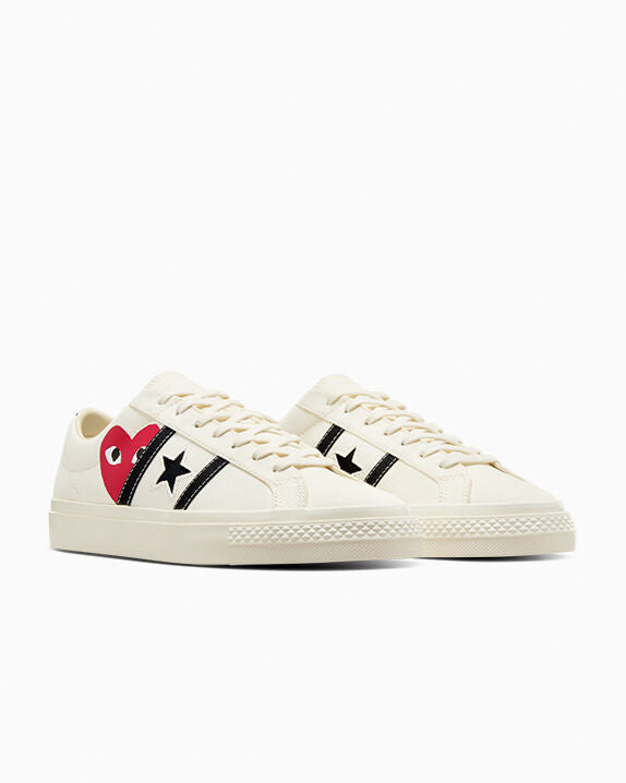Converse x PLAY Comme des Garçons One Star Academy Pro Low Top
