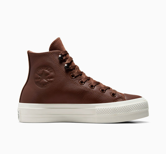 Chuck Taylor All Star Lift Platform Water Repellent Leather High Top