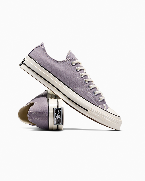 Chuck 70 Low Top Seasonal Mauve Stone/Egret/Black