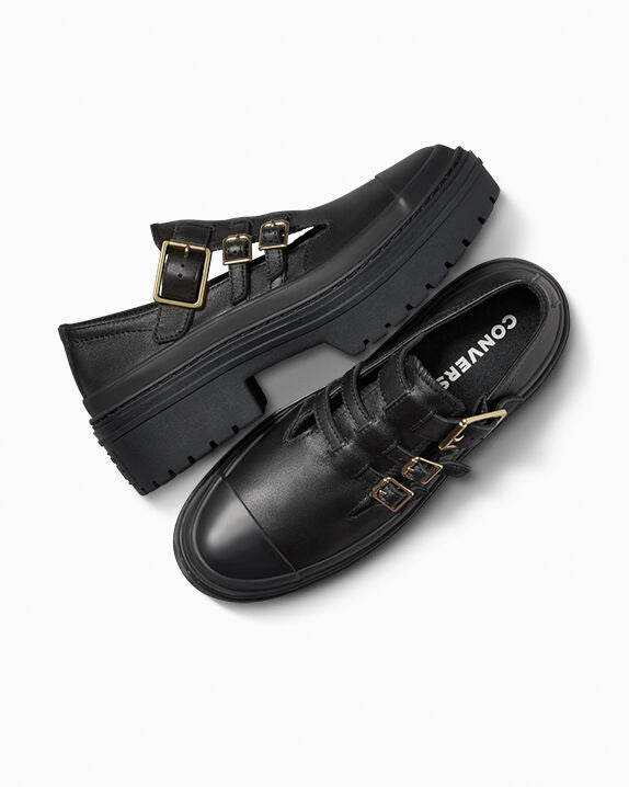 Chuck Taylor All Star Lugged Heel Mary Jane Platform Low Top