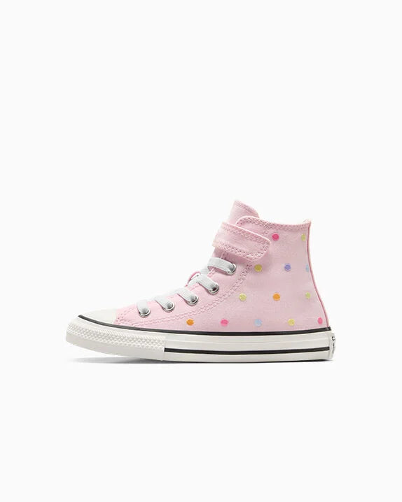 Chuck Taylor All Star Embroidered Polka Dots Easy On High Top