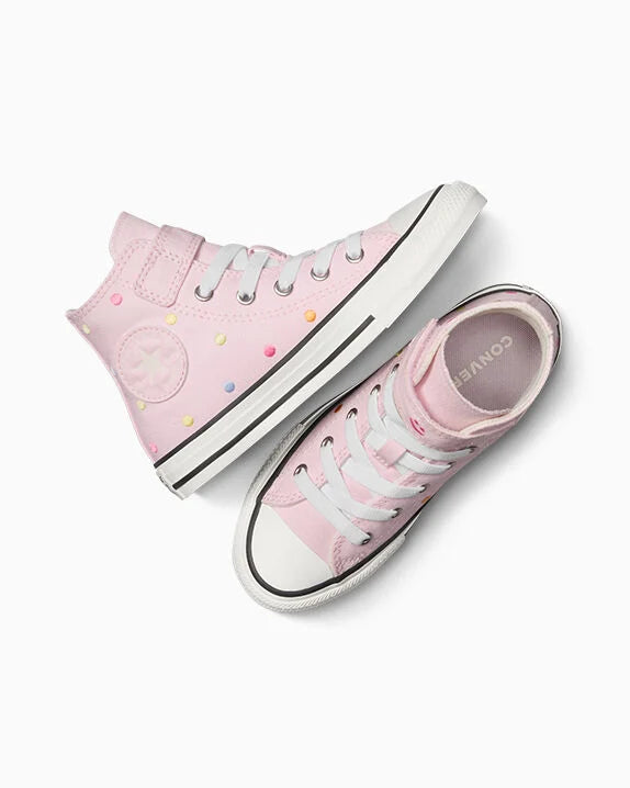 Chuck Taylor All Star Embroidered Polka Dots Easy On High Top