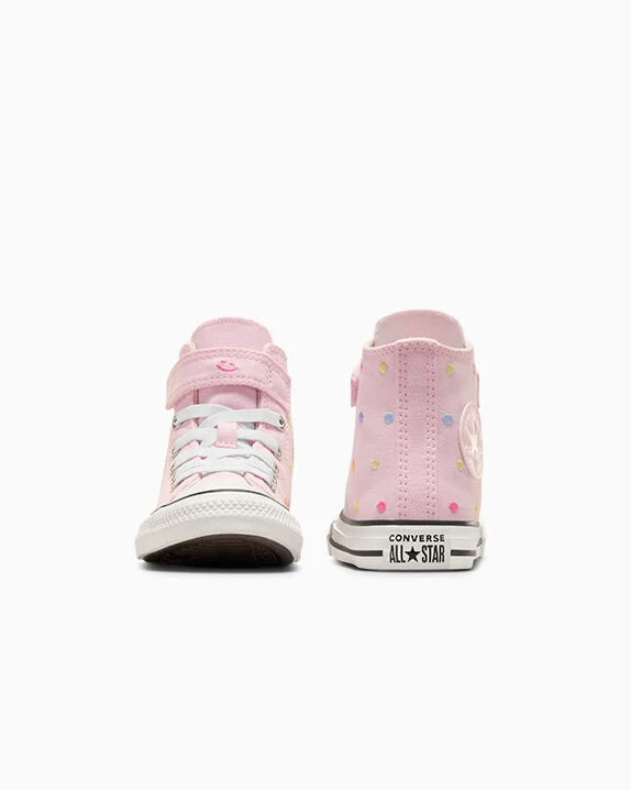 Chuck Taylor All Star Embroidered Polka Dots Easy On High Top