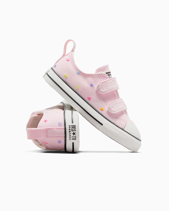 Chuck Taylor All Star Embroidered Polka Dots Easy On Low Top