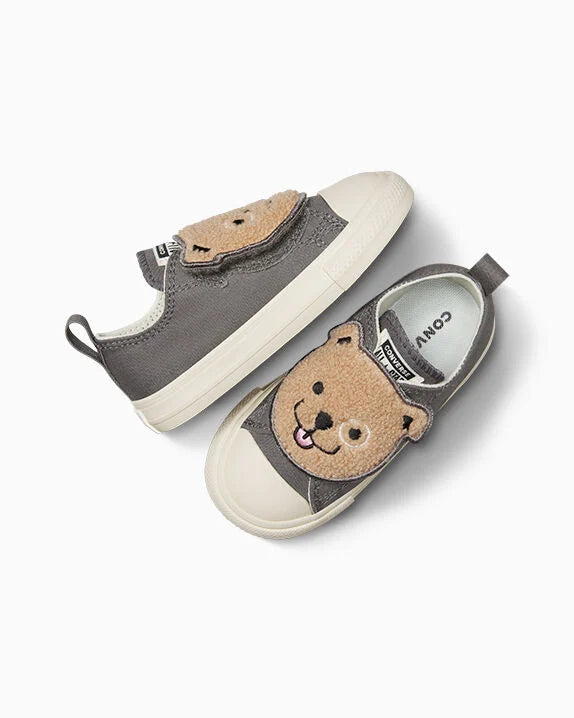 Chuck Taylor All Star One Strap Sherpa Bear Easy-On Low Top