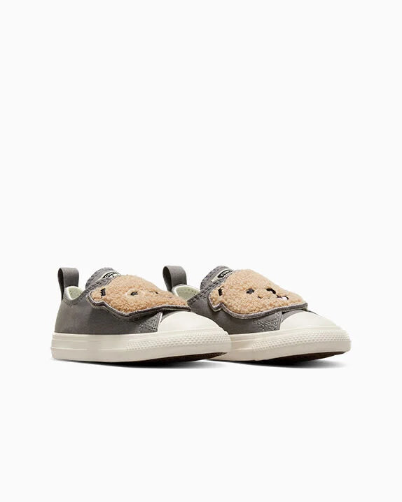 Chuck Taylor All Star One Strap Sherpa Bear Easy-On Low Top