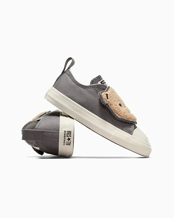 Chuck Taylor All Star One Strap Sherpa Bear Easy-On Low Top