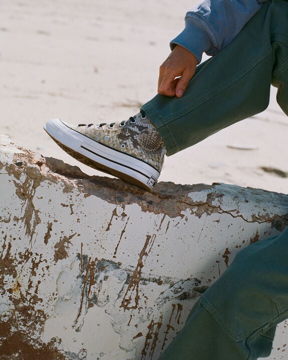 Converse x Stüssy Chuck 70 Snakeskin High Top