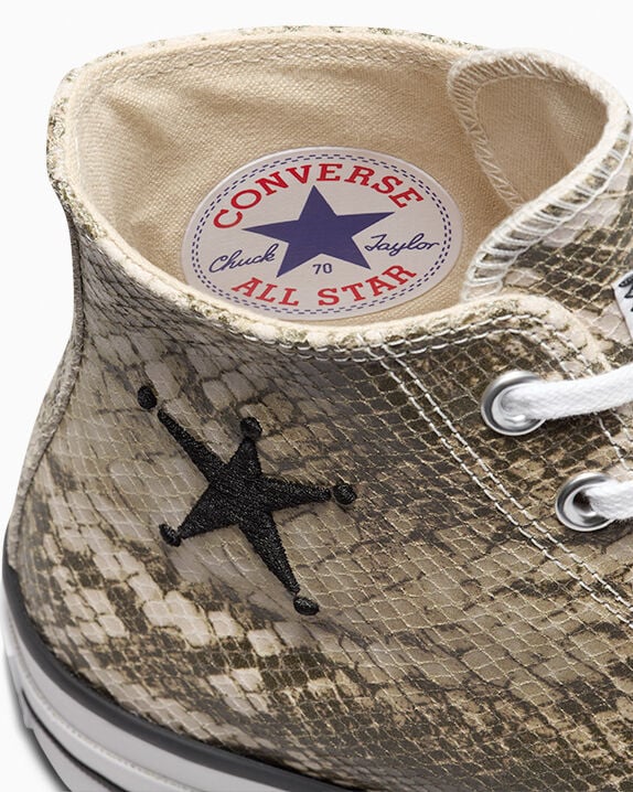 Converse x Stüssy Chuck 70 Snakeskin High Top