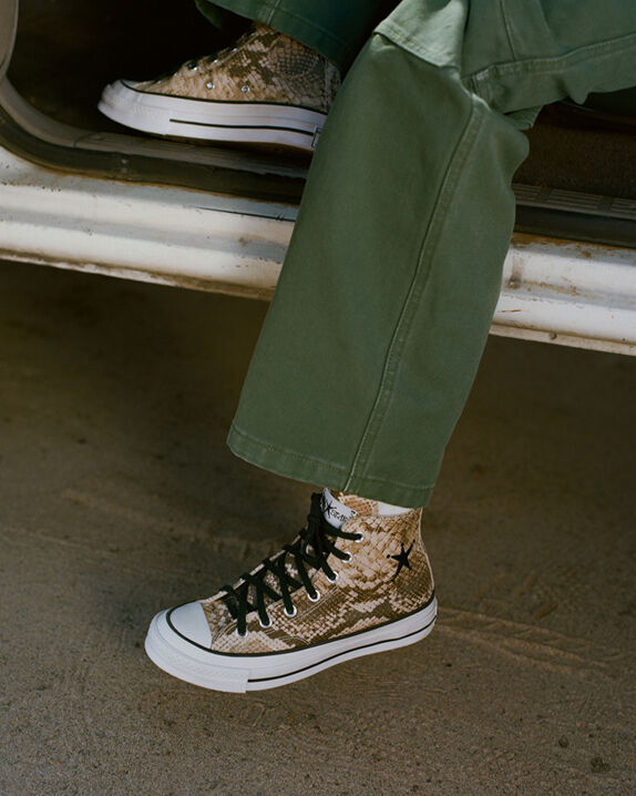 Converse x Stüssy Chuck 70 Snakeskin High Top