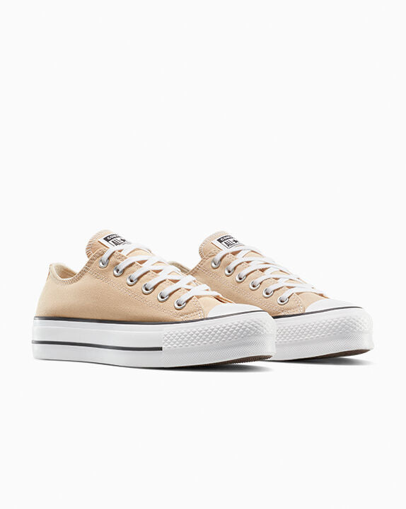 Chuck Taylor All Star Lift Platform Low Top Seasonal Trail Mixed/Natural Ivory