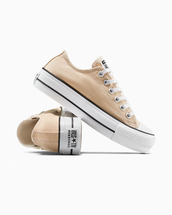 Chuck Taylor All Star Lift Platform Low Top Seasonal Trail Mixed/Natural Ivory