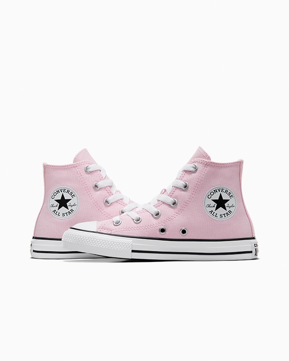 Chuck Taylor All Star High Top Little Kids Pink Foam/White/Black