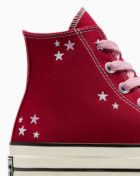 Chuck 70 Embroidered Stars High Top
