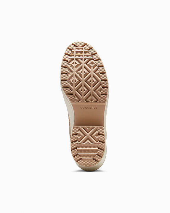Chuck 70 De Luxe Heel Platform Weatherized Leather High Top