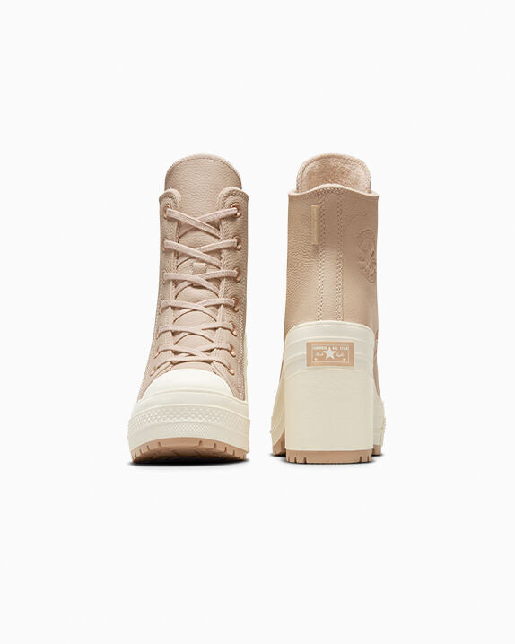 Chuck 70 De Luxe Heel Platform Weatherized Leather High Top