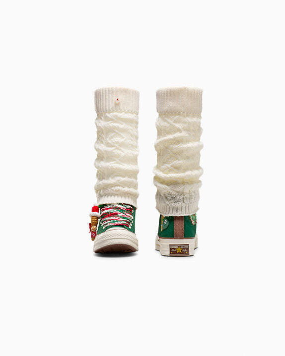 Chuck 70 X-Mas Gingerbread & Knit Sock High Top