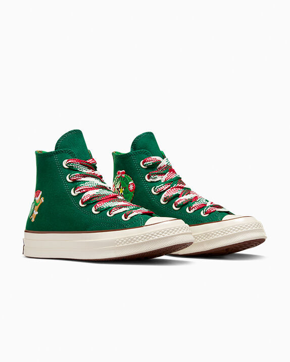 Chuck 70 X-Mas Gingerbread & Knit Sock High Top
