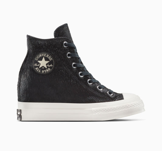 Chuck 70 Wedge Platform Luxe Pony Hair High Top