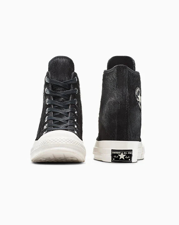 Chuck 70 Wedge Platform Luxe Pony Hair High Top