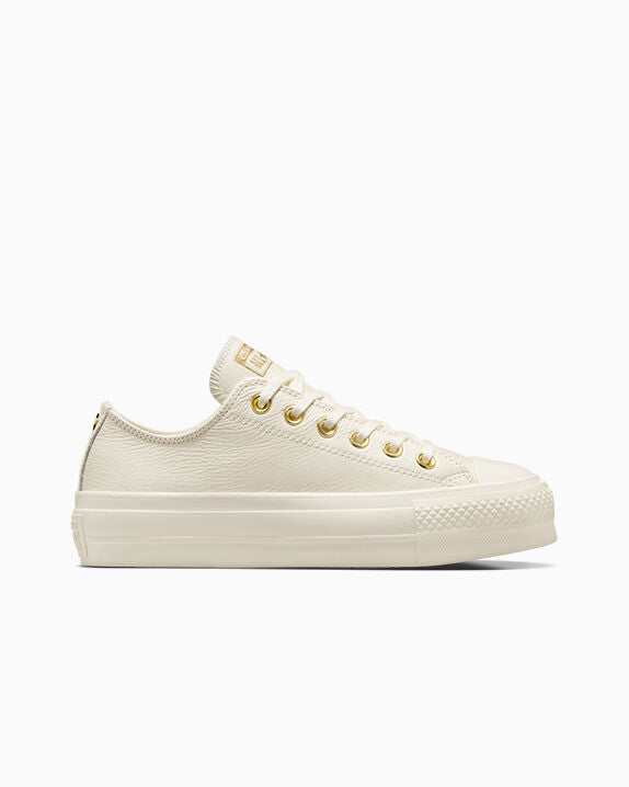 Chuck Taylor All Star Lift Platform Gold Low Top