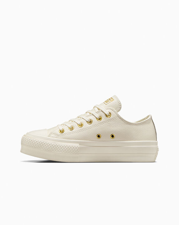 Chuck Taylor All Star Lift Platform Gold Low Top
