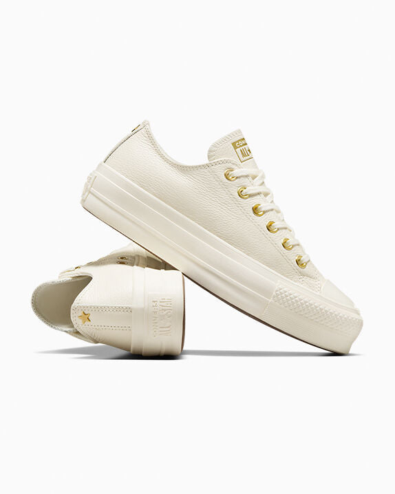 Chuck Taylor All Star Lift Platform Gold Low Top