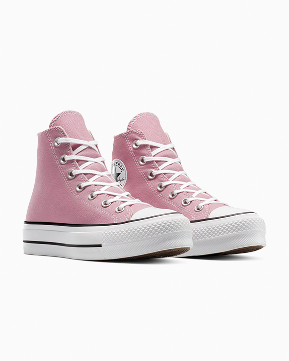 Chuck Taylor All Star Lift Platform High Top Limited Time Colours Cliffside Rose/White/Black