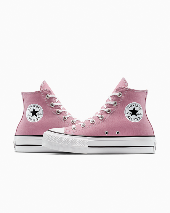 Chuck Taylor All Star Lift Platform High Top Limited Time Colours Cliffside Rose/White/Black