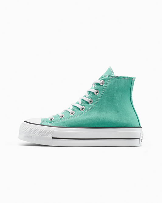 Converse Chuck Taylor All Star Lift Platform High Top Limited Colour Archive Sea Green/White/Black