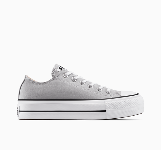 Chuck Taylor All Star Lift Platform Low Top Seasonal Grey Area/White/Black