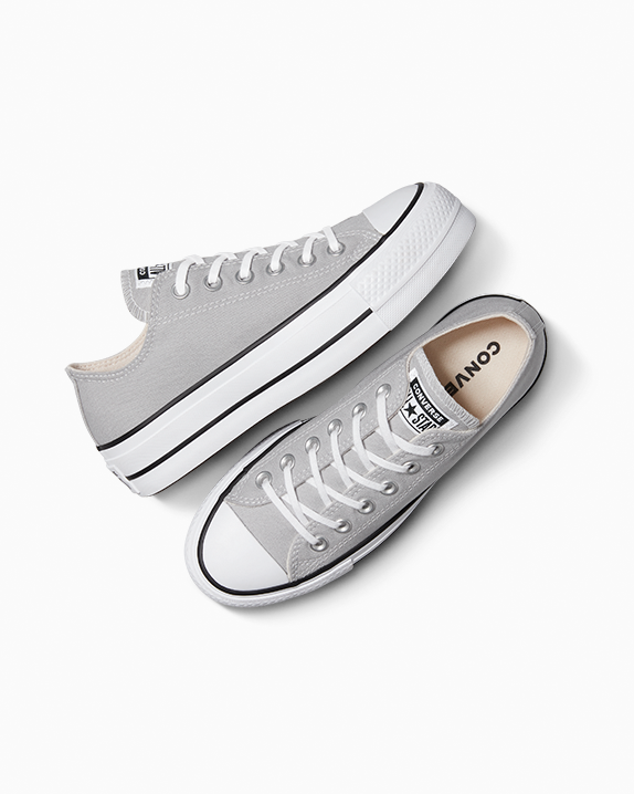 Chuck Taylor All Star Lift Platform Low Top Seasonal Coastal Dune/White/Black
