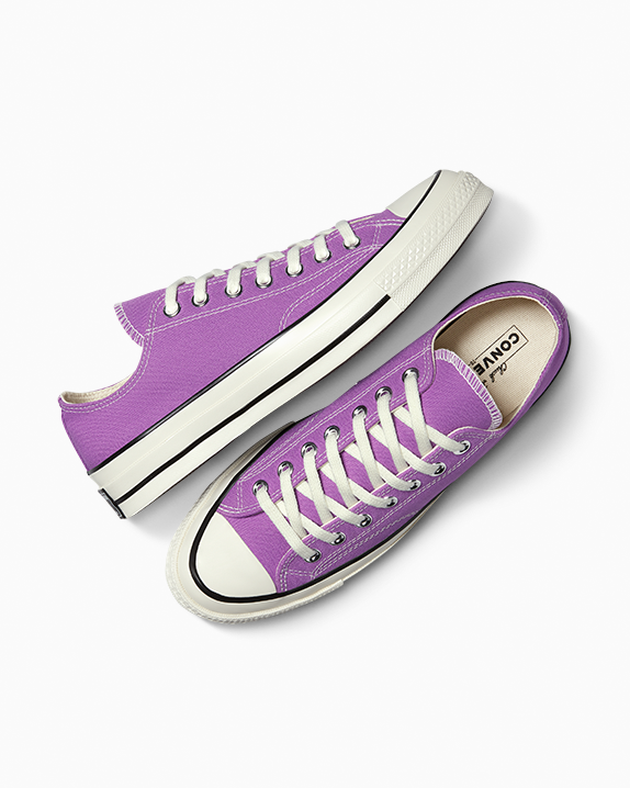 Chuck 70 Low Top Seasonal Mauve Stone/Egret/Black