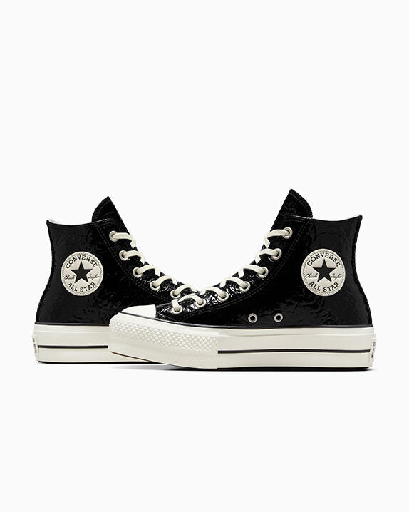 Chuck Taylor All Star Lift Platform Crinkled Leather High Top