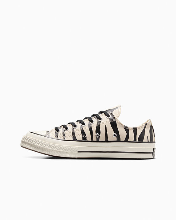 Chuck 70 Glow-In-The-Dark Zebra Print Low Top