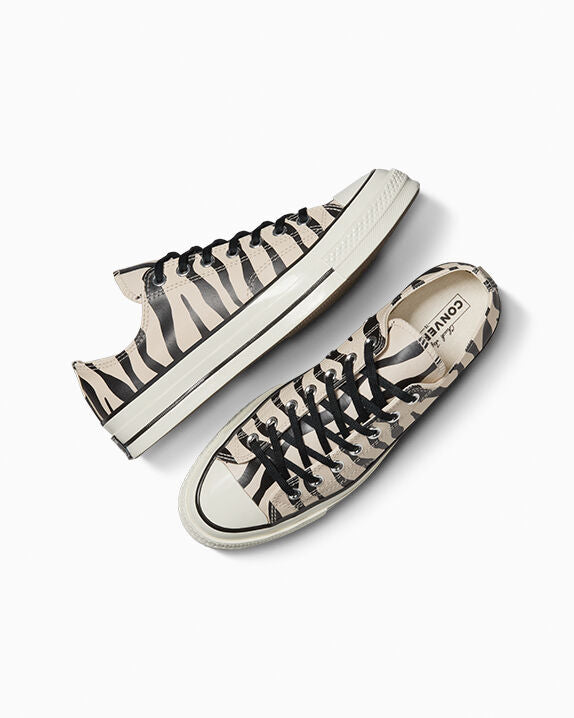 Chuck 70 Glow-In-The-Dark Zebra Print Low Top