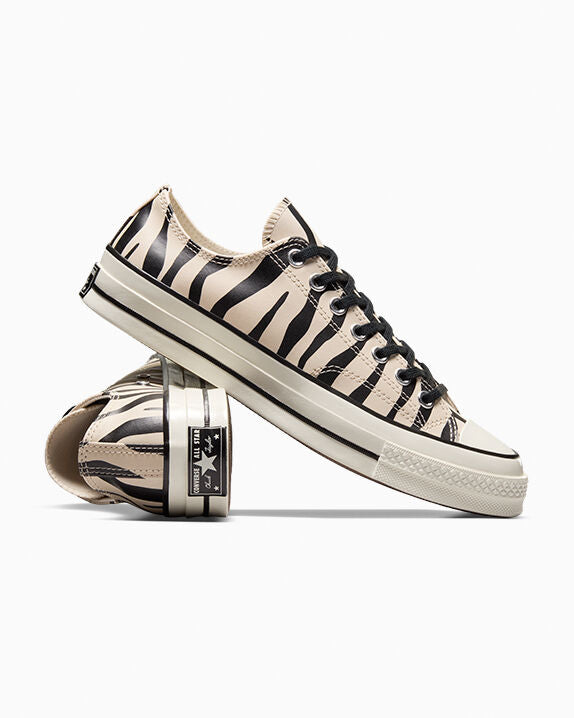 Chuck 70 Glow-In-The-Dark Zebra Print Low Top