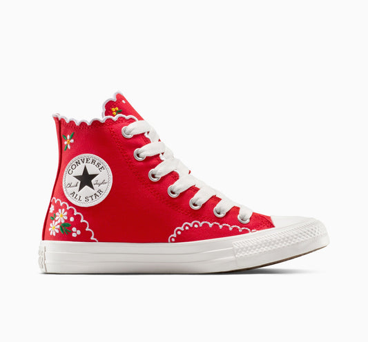 Chuck Taylor All Star Embroidered Flowers High Top