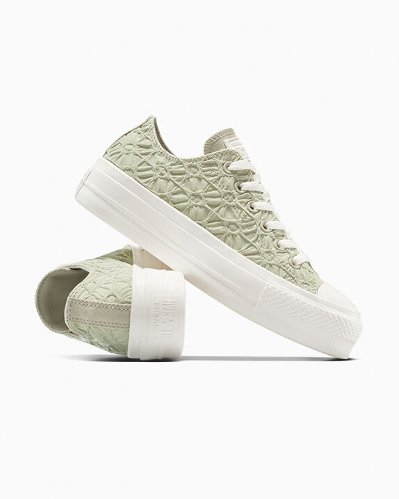 Chuck Taylor All Star Lift Platform Textured Material Low Top