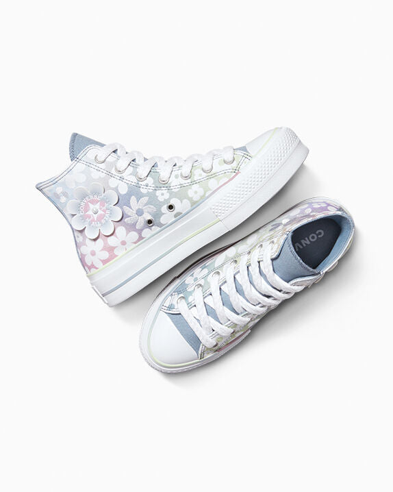 Chuck Taylor All Star Lift Platform Gradient Flowers High Top
