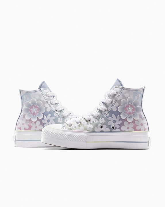 Chuck Taylor All Star Lift Platform Gradient Flowers High Top