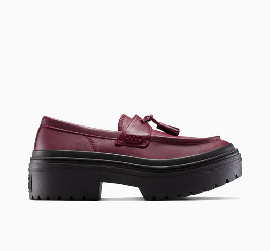 Chuck Taylor All Star Lugged Heel Loafer Platform Leather Low Top