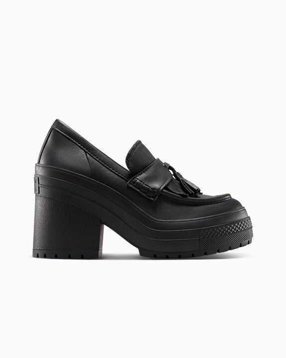 Chuck 70 De Luxe Heel Loafer Platform Leather Low Top