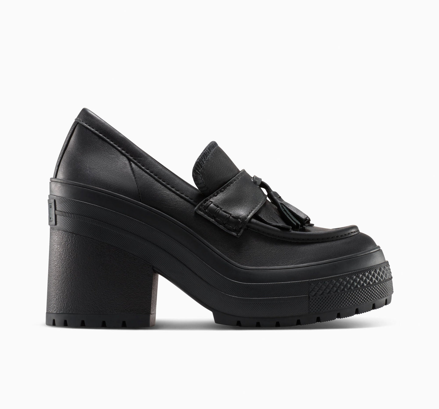 Chuck 70 De Luxe Heel Loafer Platform Leather Low Top