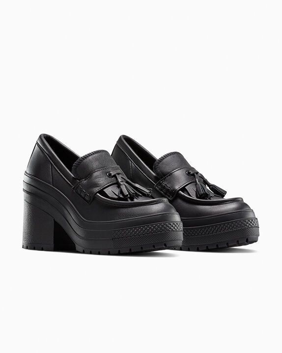 Chuck 70 De Luxe Heel Loafer Platform Leather Low Top